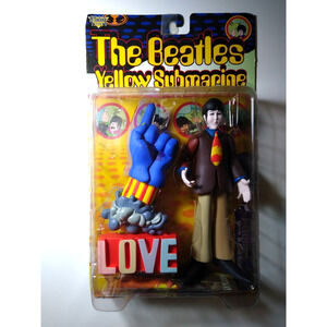 The Beatles Yellow Submarine Paul McCartney Action Figure 1999 Love Base Glove